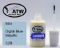 Preview: Mini, Digital Blue Metallic, C2B: 20ml Lackstift, von ATW Autoteile West.